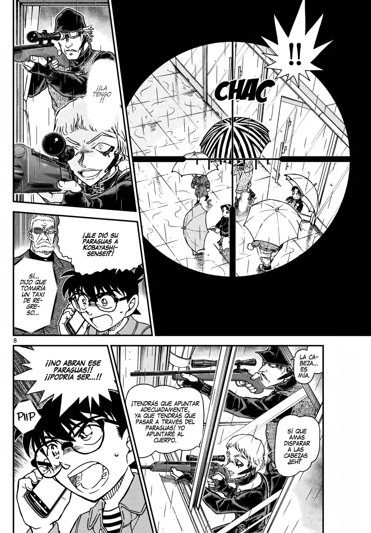 Detective Conan capítulo 1109, página 8