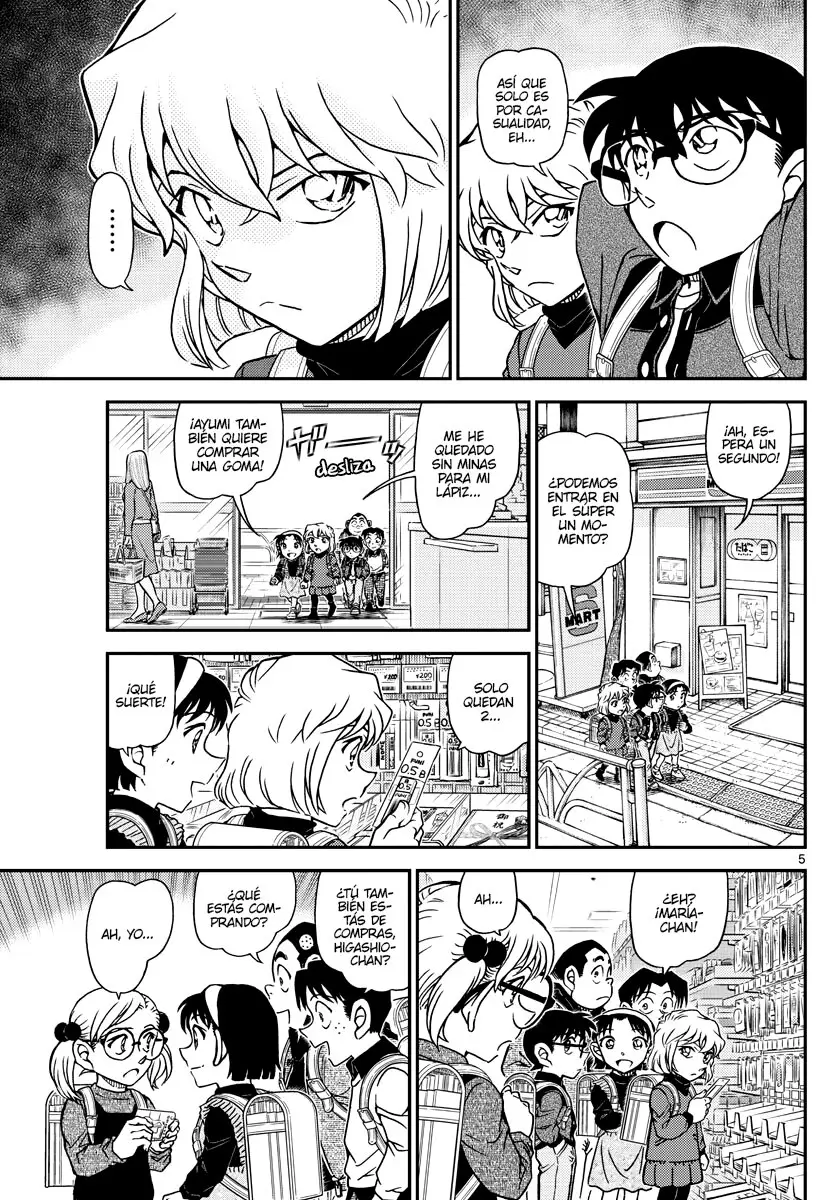 Detective Conan capítulo 1110, página 5