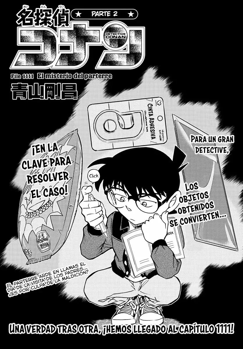Detective Conan capítulo 1111, página 1