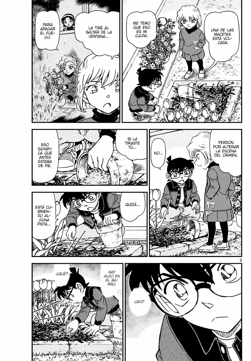 Detective Conan capítulo 1111, página 3