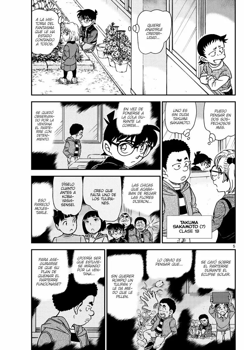 Detective Conan capítulo 1111, página 5
