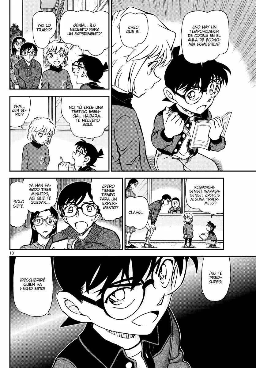 Detective Conan capítulo 1111, página 10