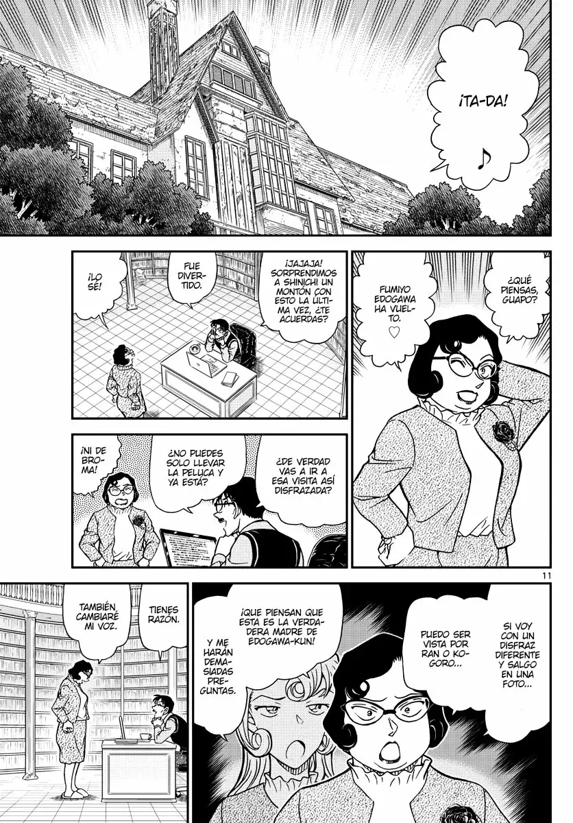Detective Conan capítulo 1111, página 11