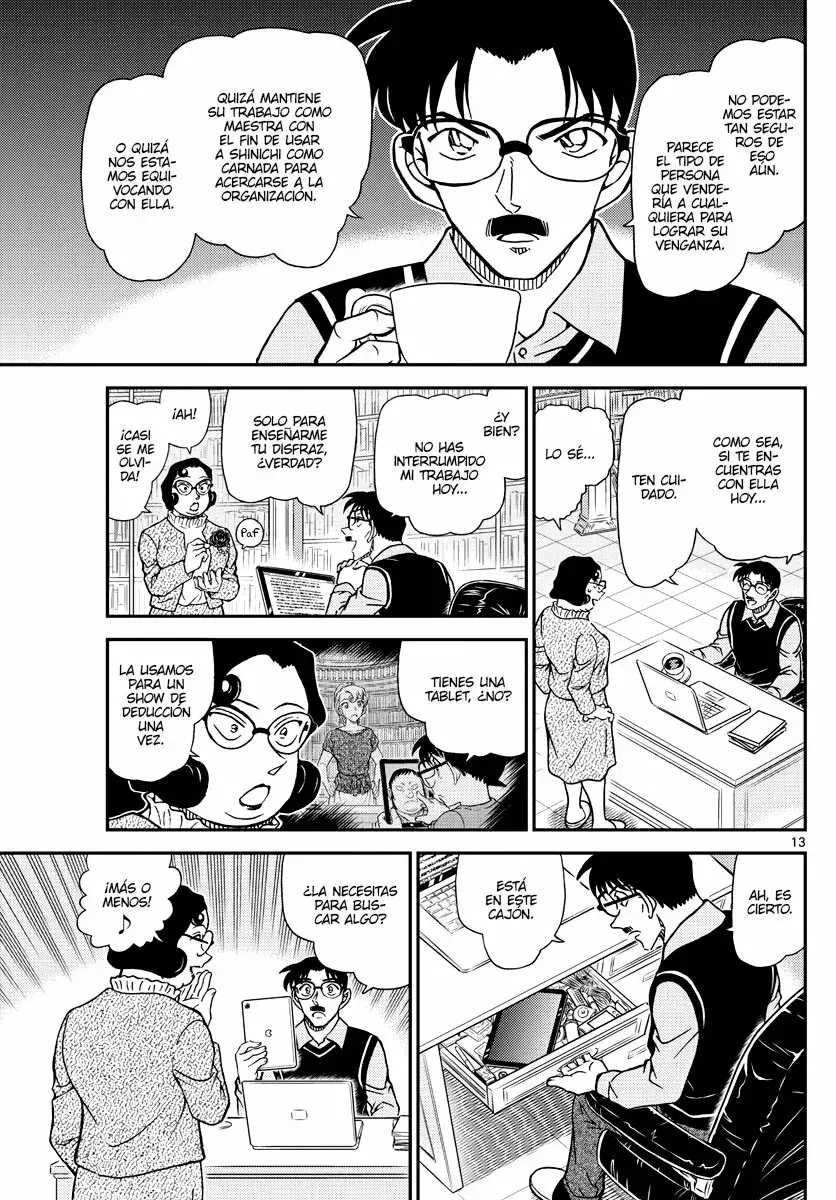 Detective Conan capítulo 1111, página 13