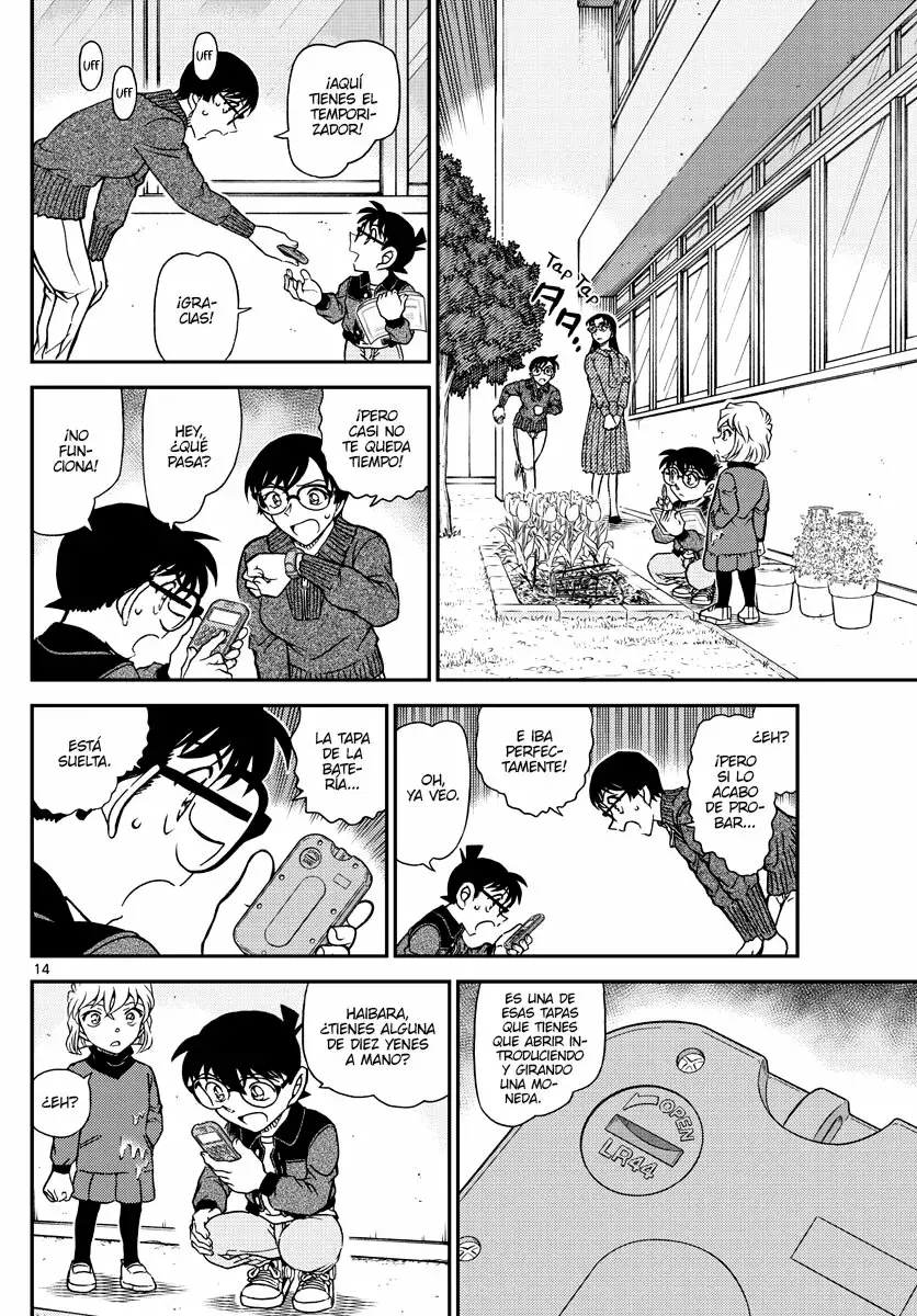 Detective Conan capítulo 1111, página 14