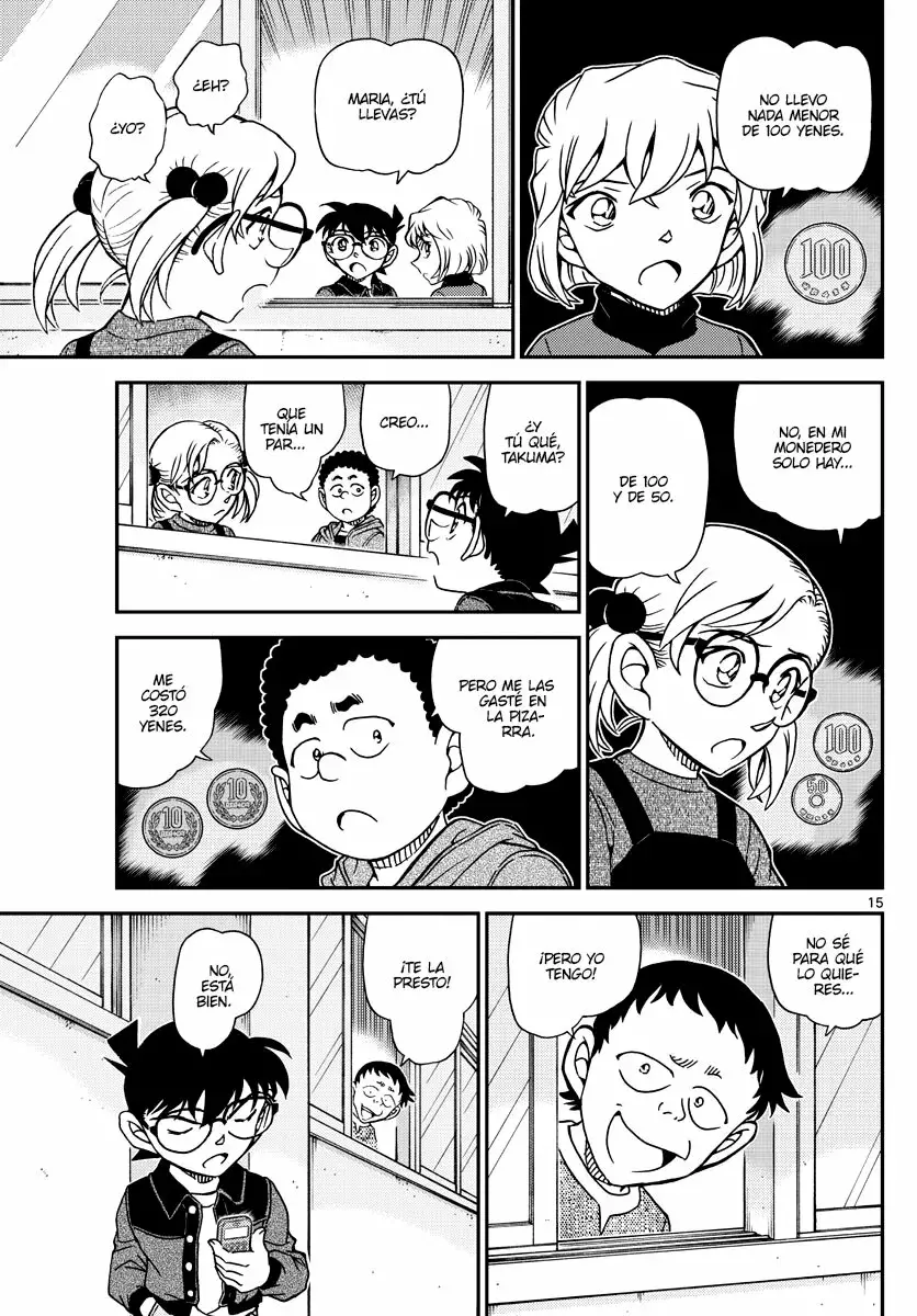 Detective Conan capítulo 1111, página 15