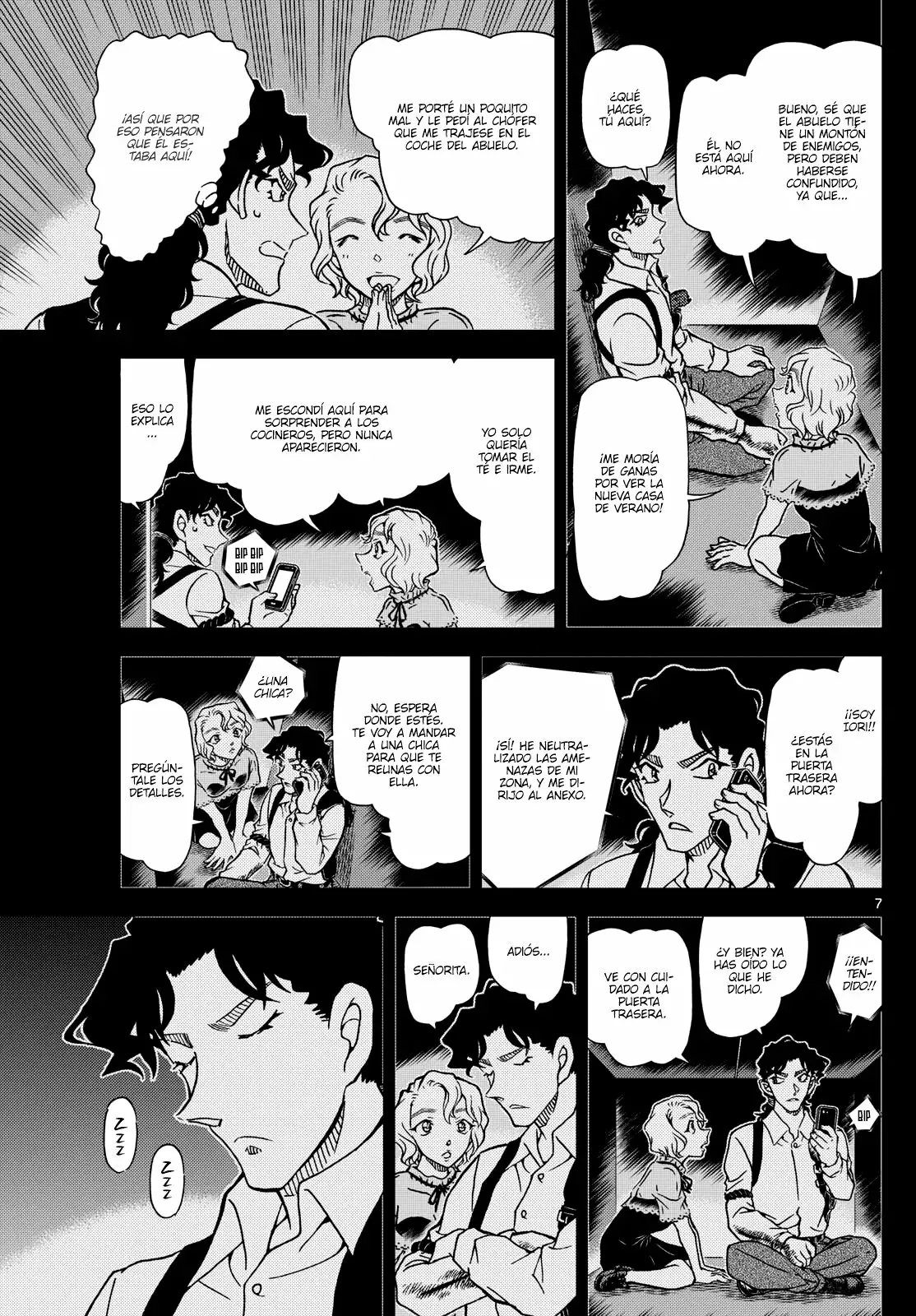 Detective Conan capítulo 1114, página 7