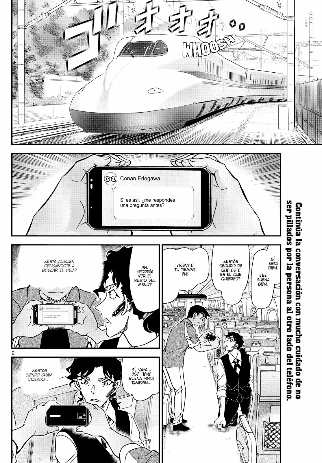 Detective Conan capítulo 1115, página 2