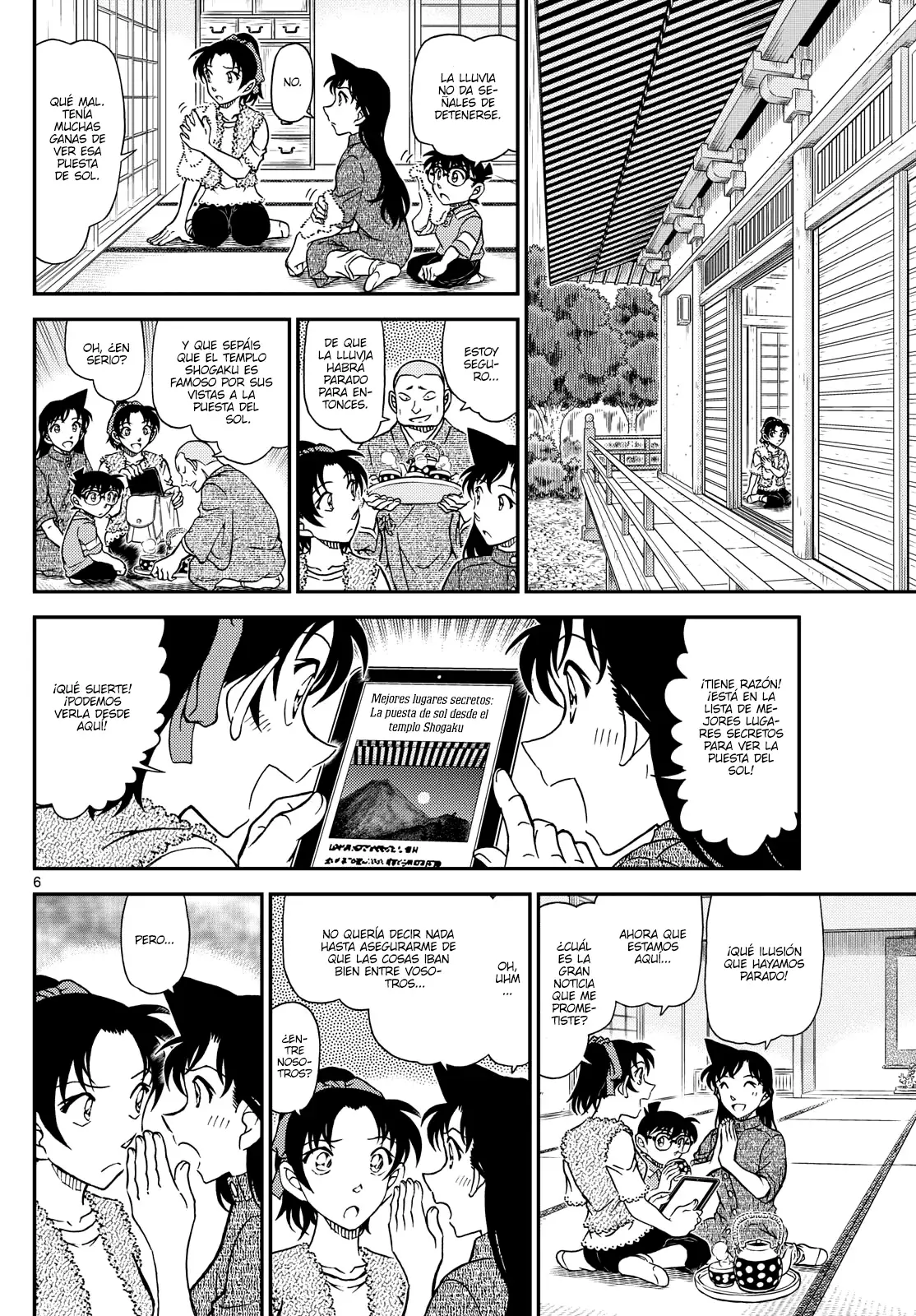 Detective Conan capítulo 1116, página 6