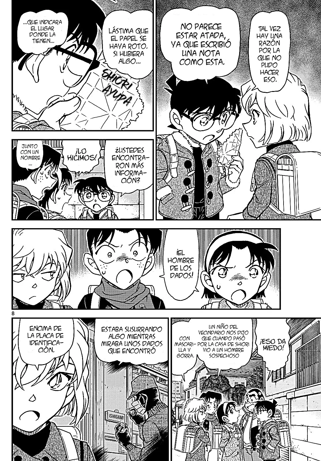 Detective Conan capítulo 1124, página 9