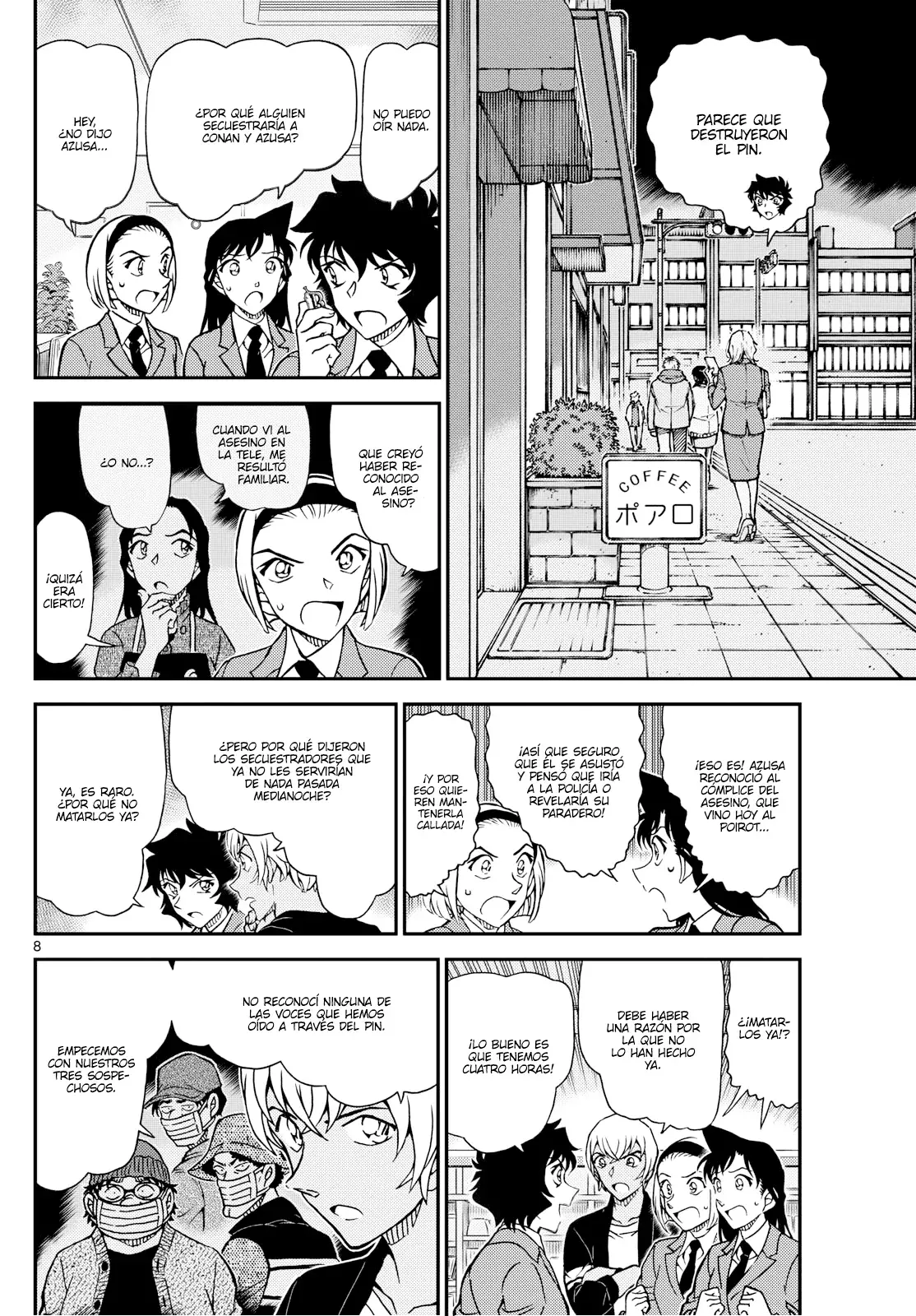 Detective Conan capítulo 1127, página 8