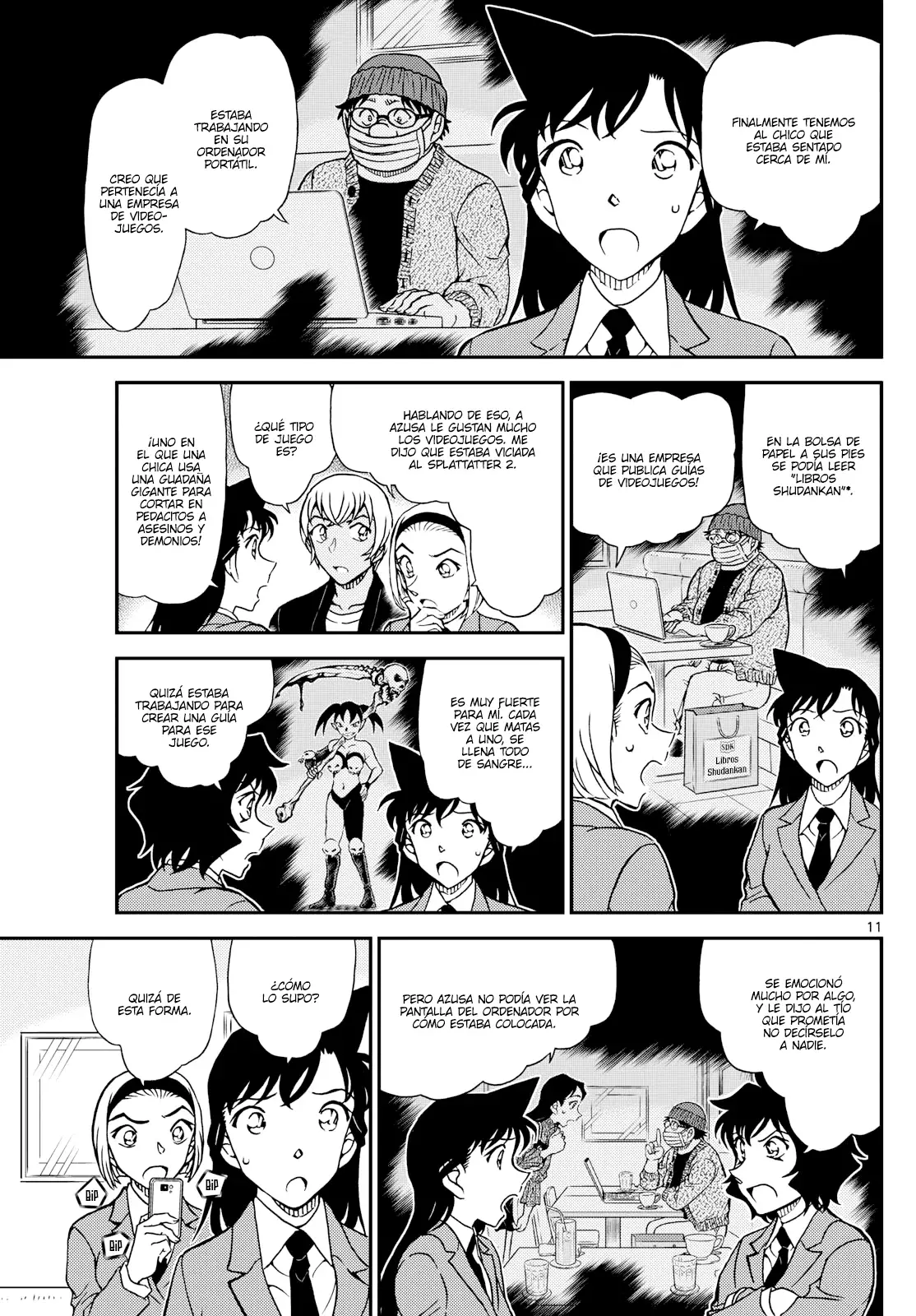 Detective Conan capítulo 1127, página 11