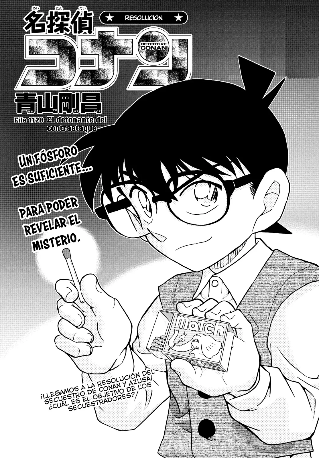 Detective Conan capítulo 1128, página 1