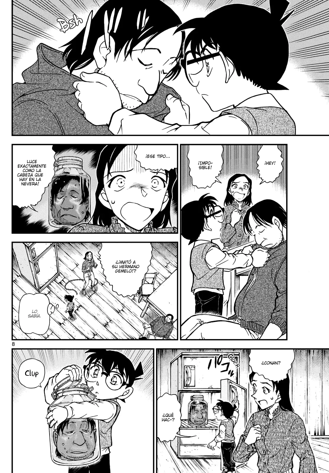 Detective Conan capítulo 1128, página 8