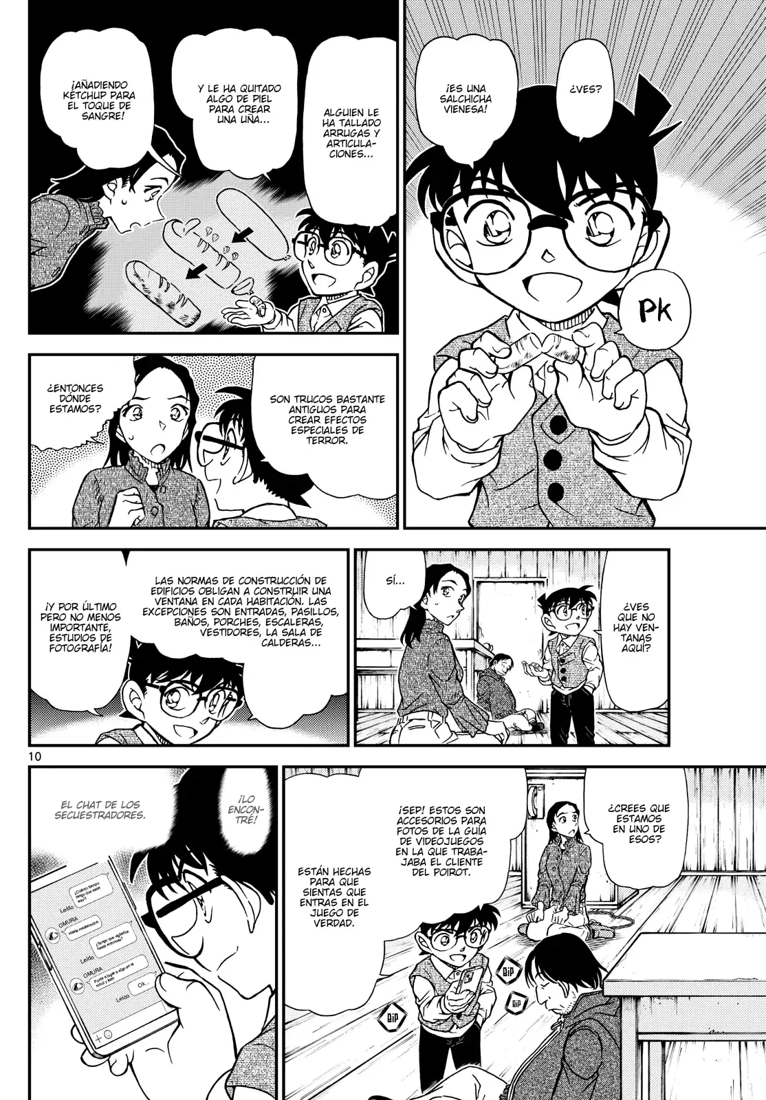 Detective Conan capítulo 1128, página 10