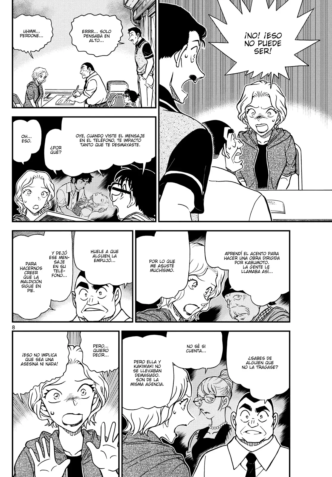 Detective Conan capítulo 1130, página 8