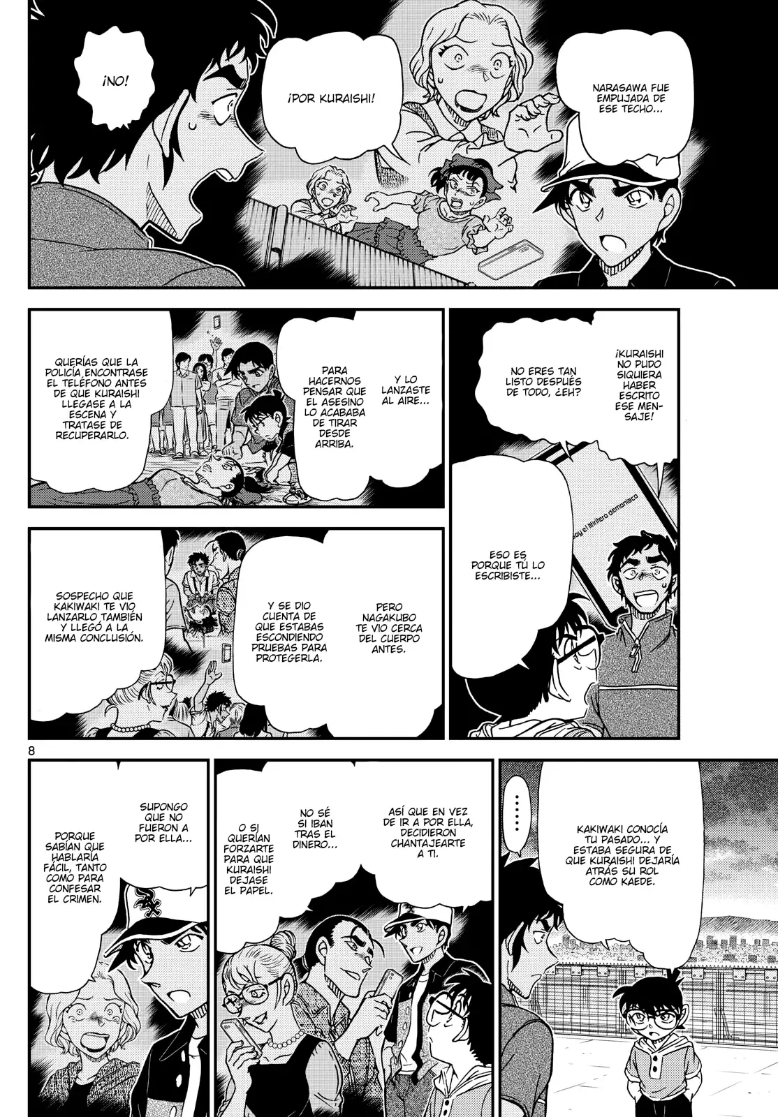 Detective Conan capítulo 1133, página 8