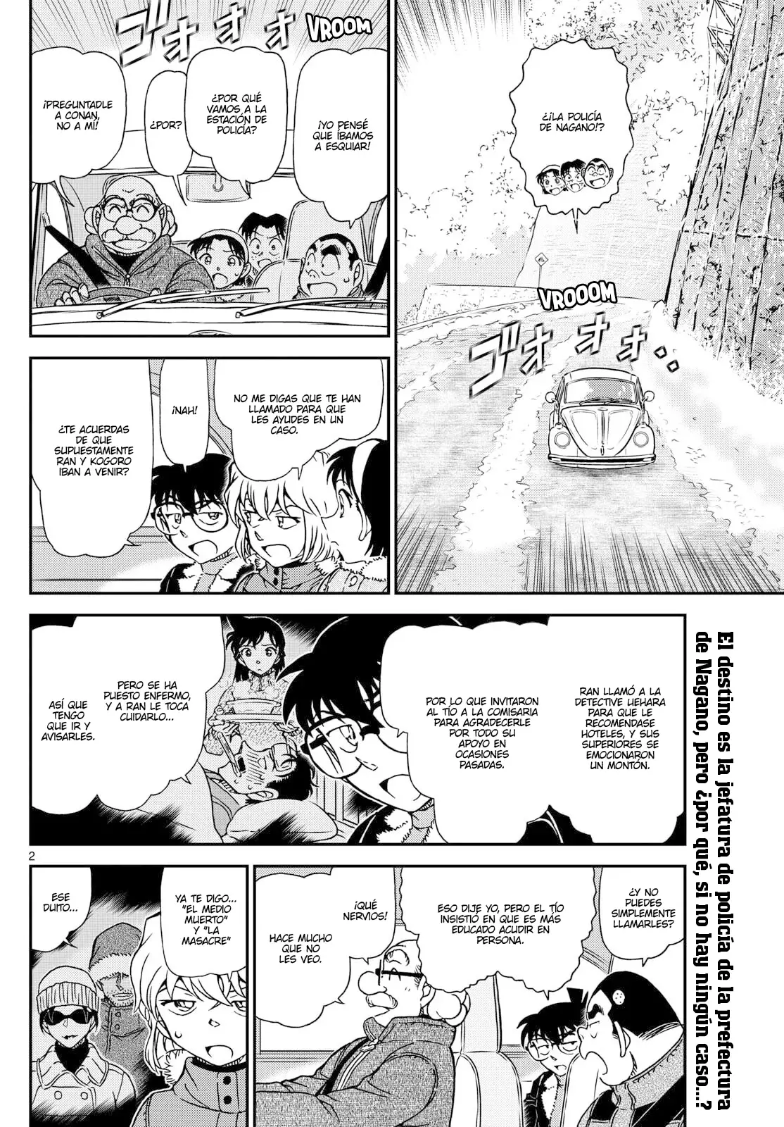 Detective Conan capítulo 1137, página 2