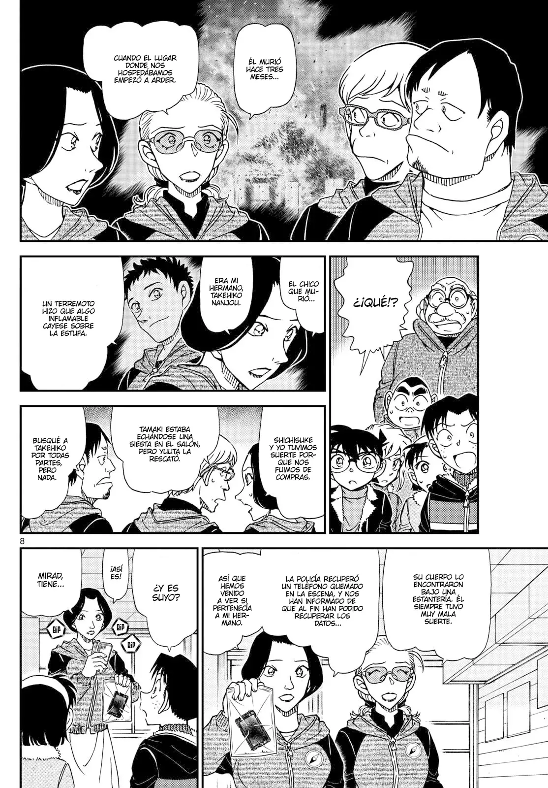 Detective Conan capítulo 1137, página 8