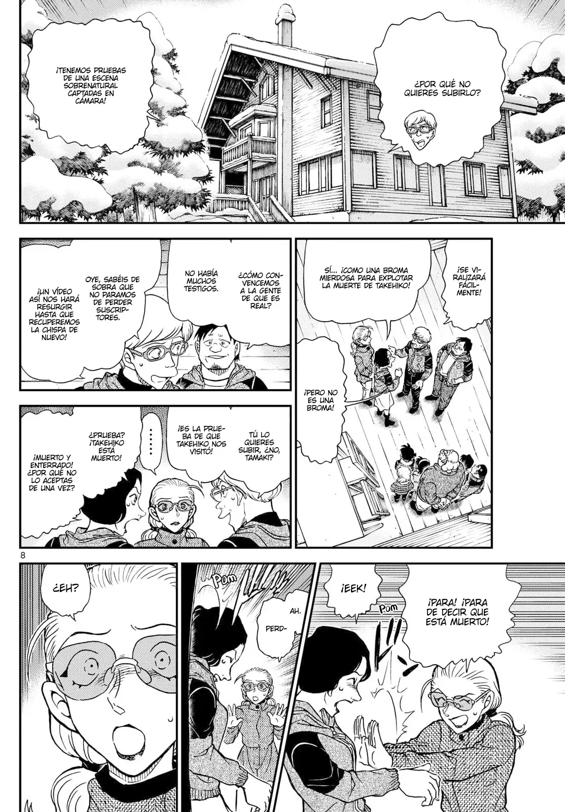 Detective Conan capítulo 1138, página 8