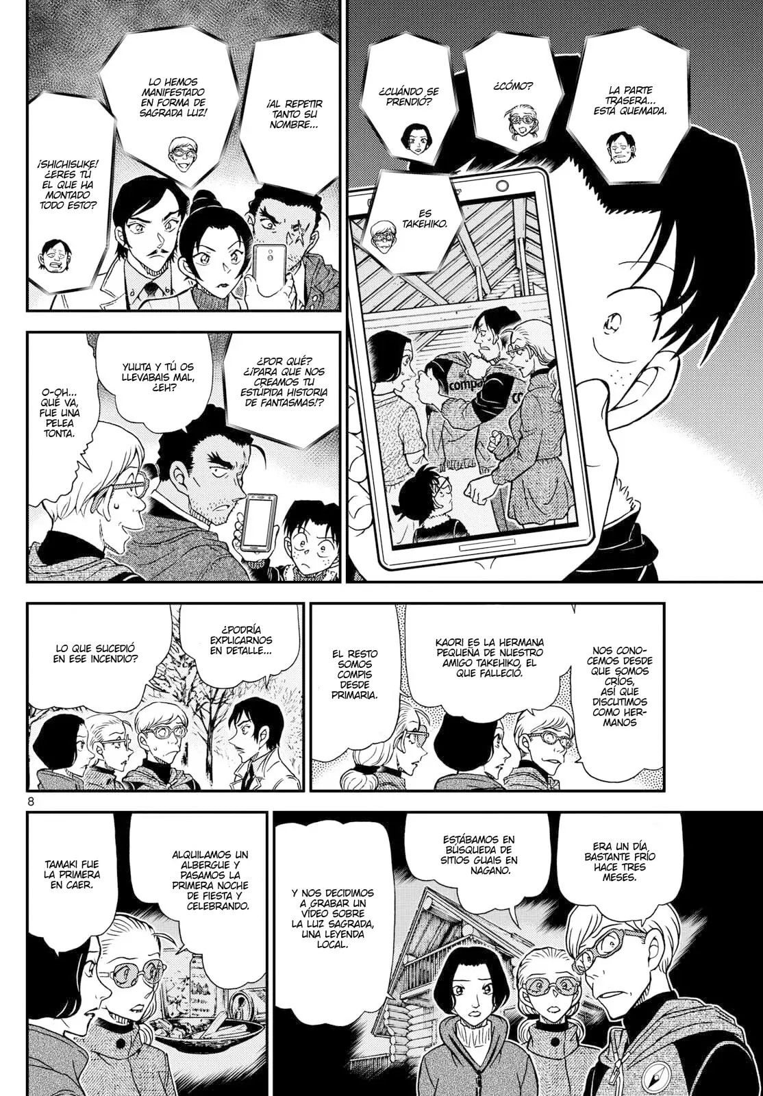 Detective Conan capítulo 1139, página 8