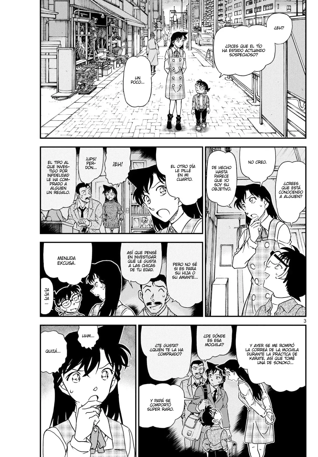 Detective Conan capítulo 1141, página 3