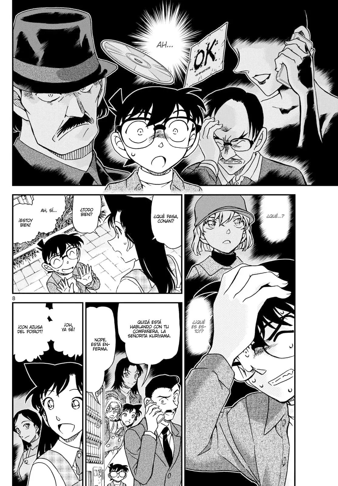 Detective Conan capítulo 1141, página 8