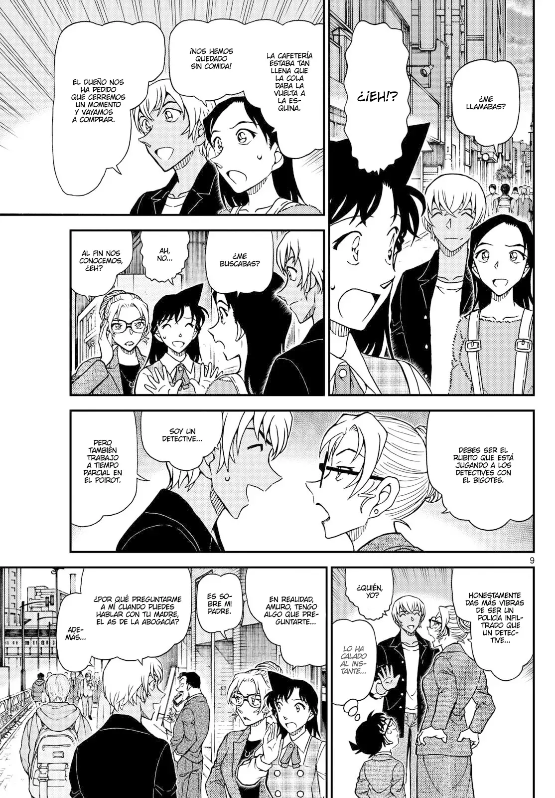 Detective Conan capítulo 1141, página 9