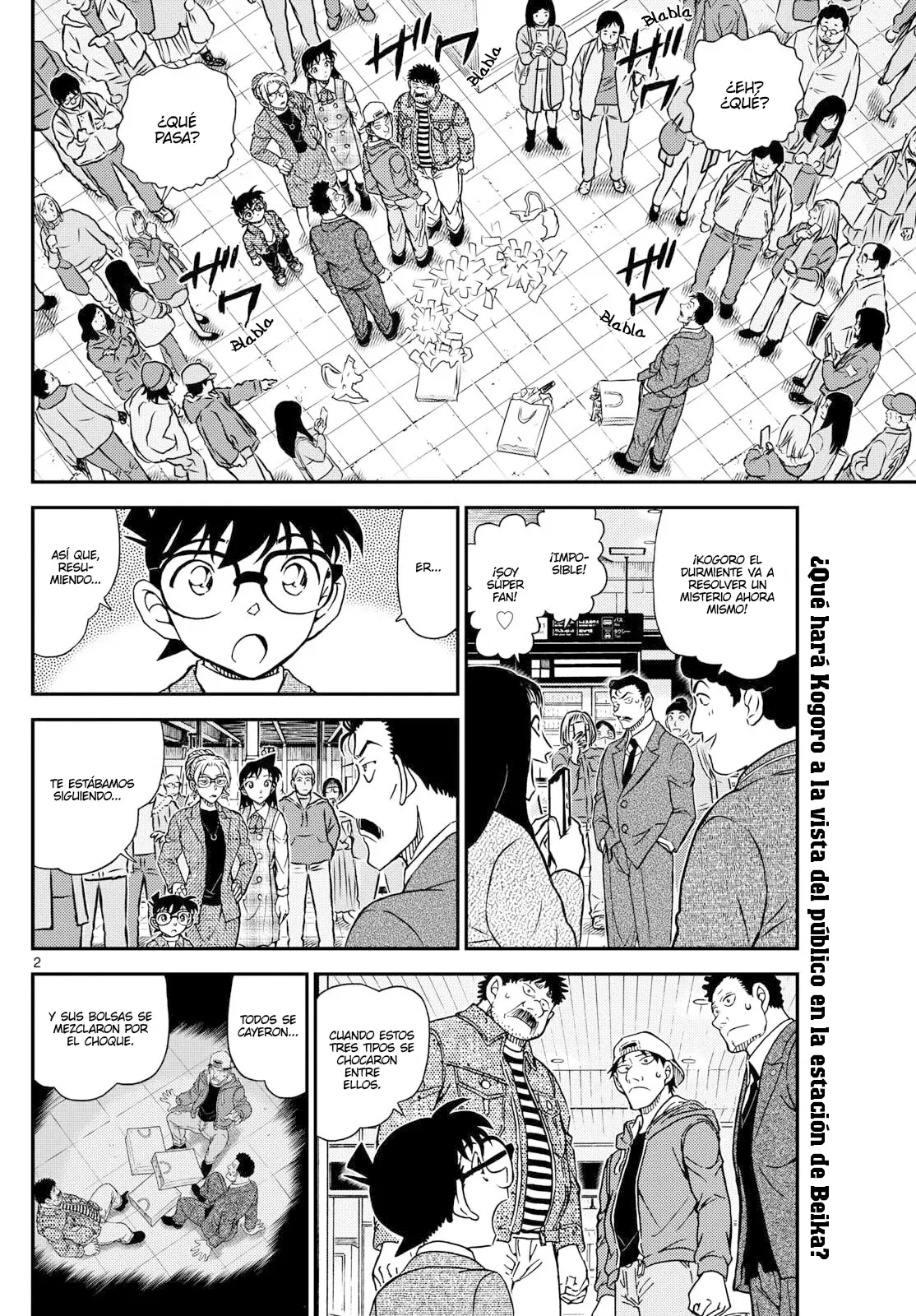 Detective Conan capítulo 1142, página 2
