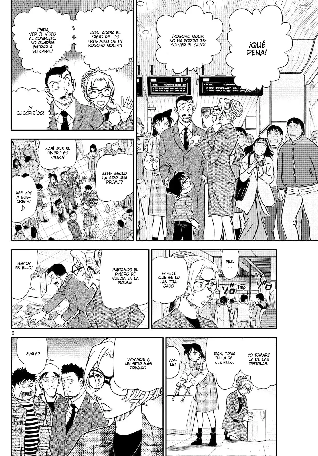 Detective Conan capítulo 1142, página 6