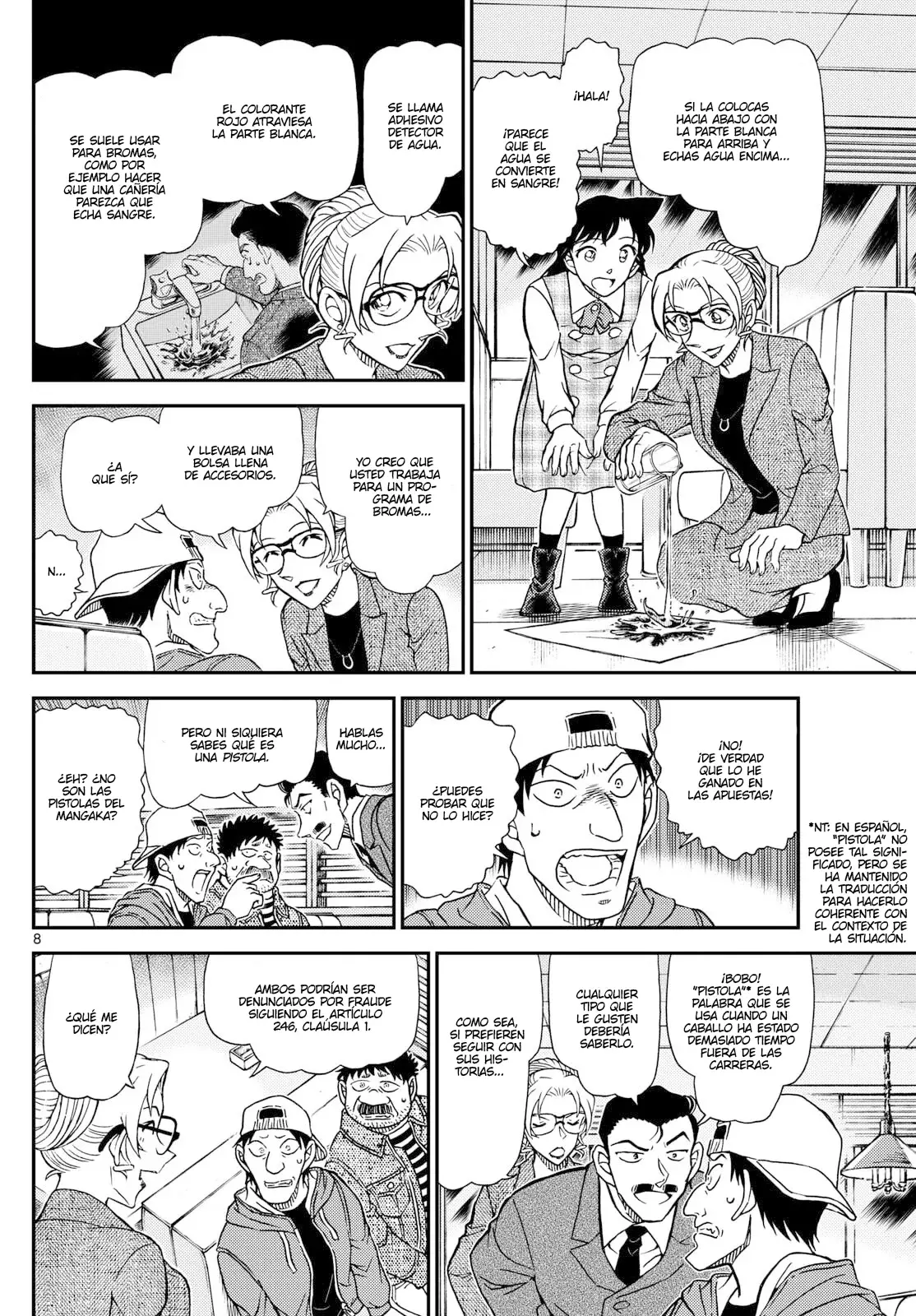 Detective Conan capítulo 1143, página 8