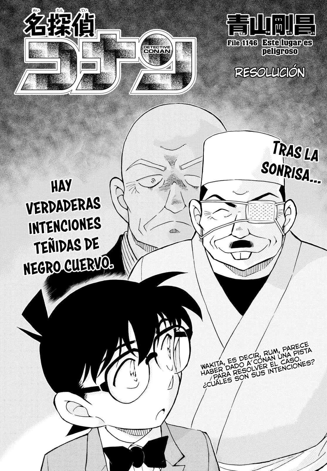 Detective Conan capítulo 1146, página 1