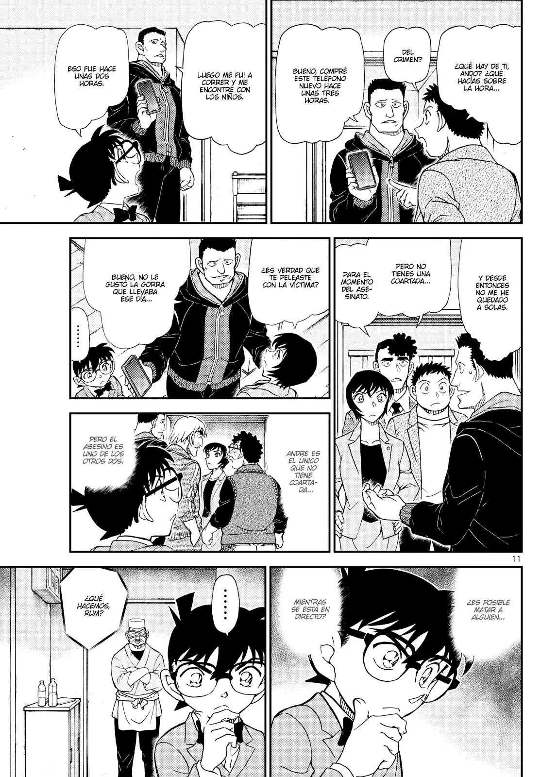 Detective Conan capítulo 1148, página 11