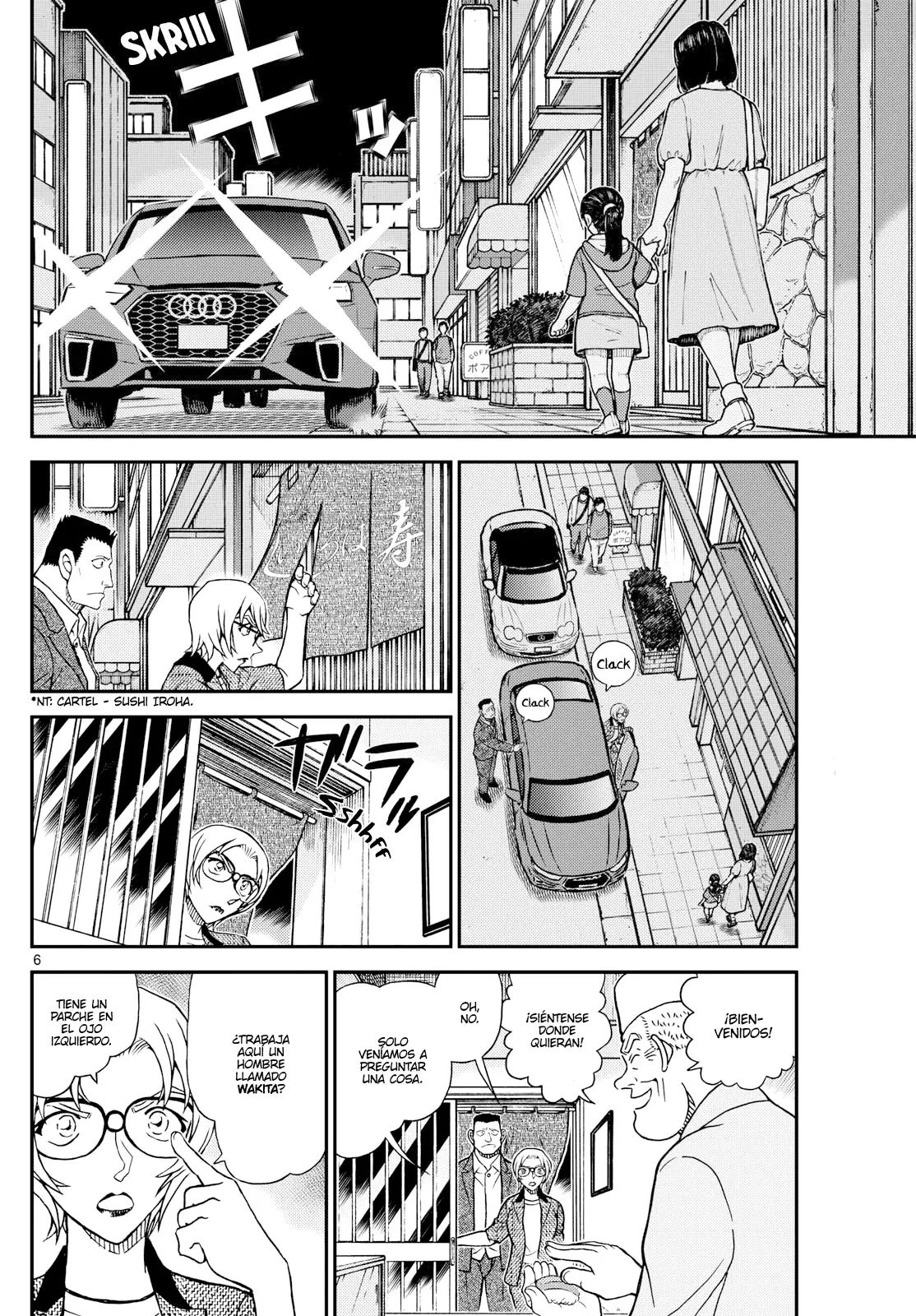 Detective Conan capítulo 1150, página 6