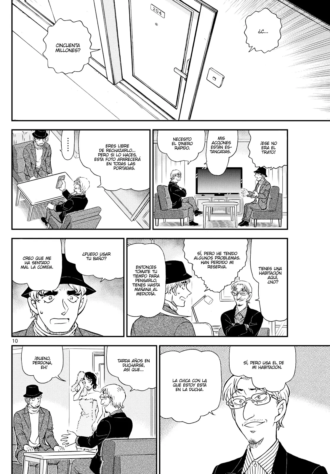Detective Conan capítulo 1151, página 10