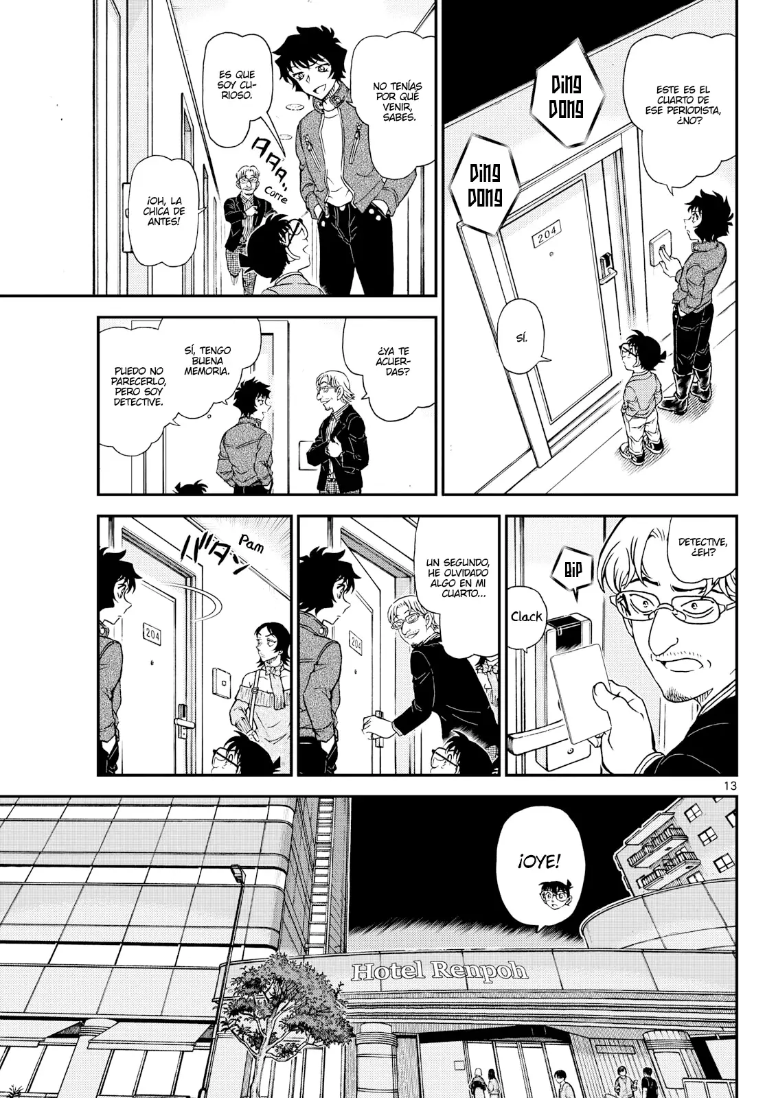 Detective Conan capítulo 1151, página 13