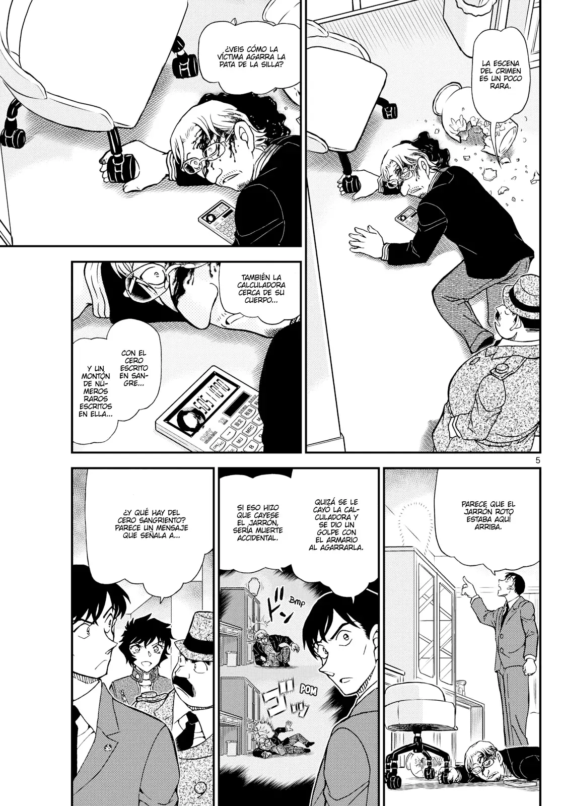 Detective Conan capítulo 1152, página 5