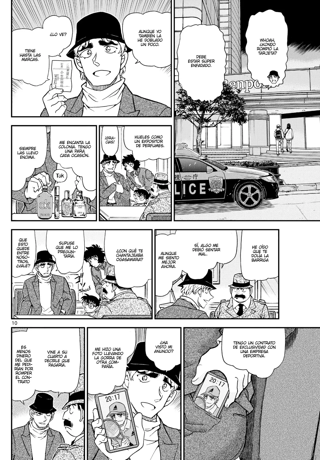 Detective Conan capítulo 1152, página 10