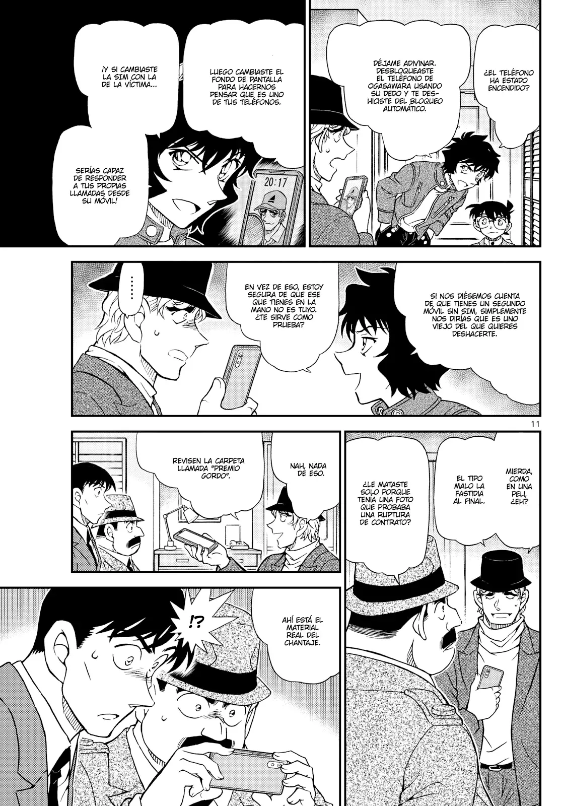 Detective Conan capítulo 1153, página 11