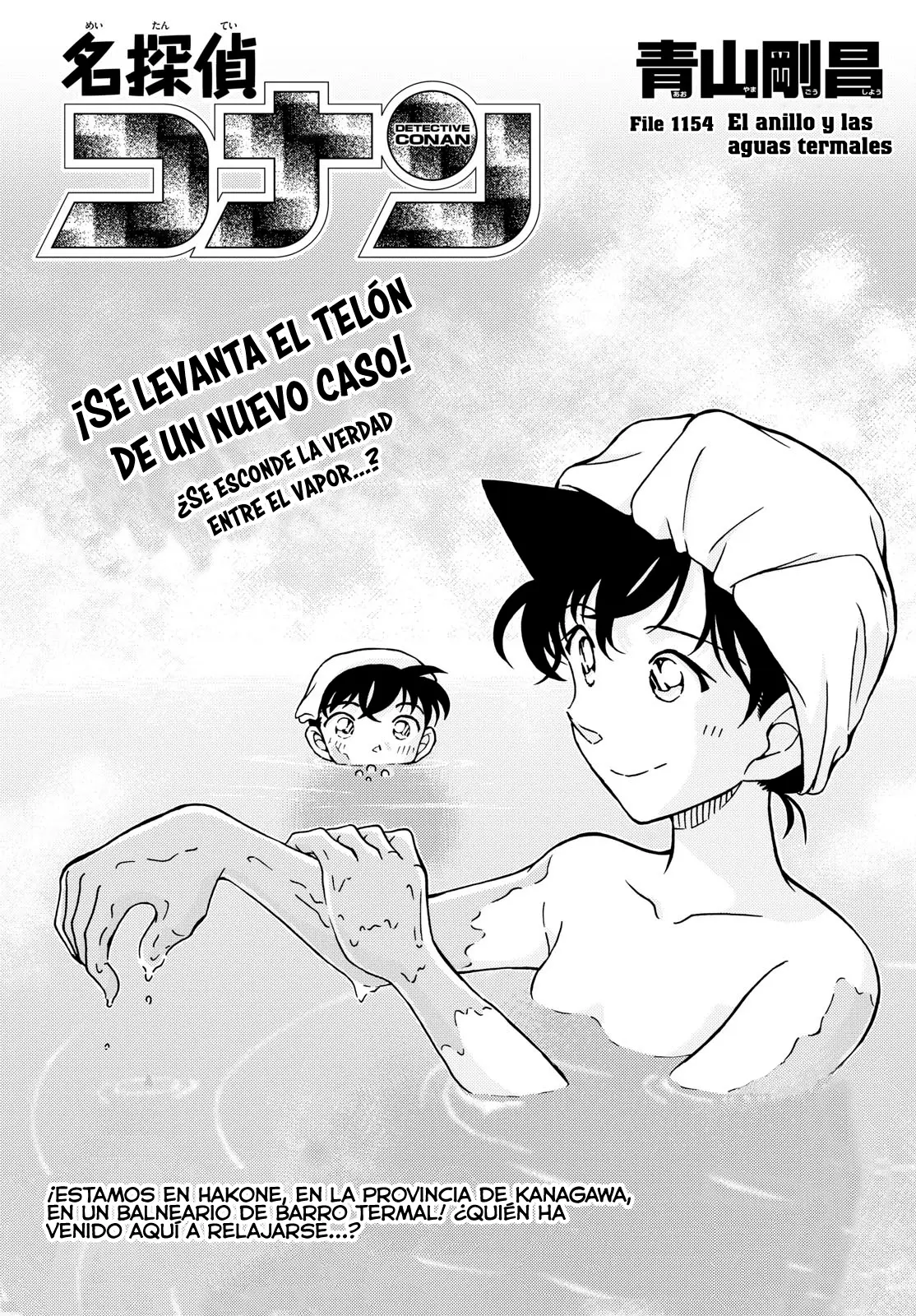 Detective Conan capítulo 1154, página 1