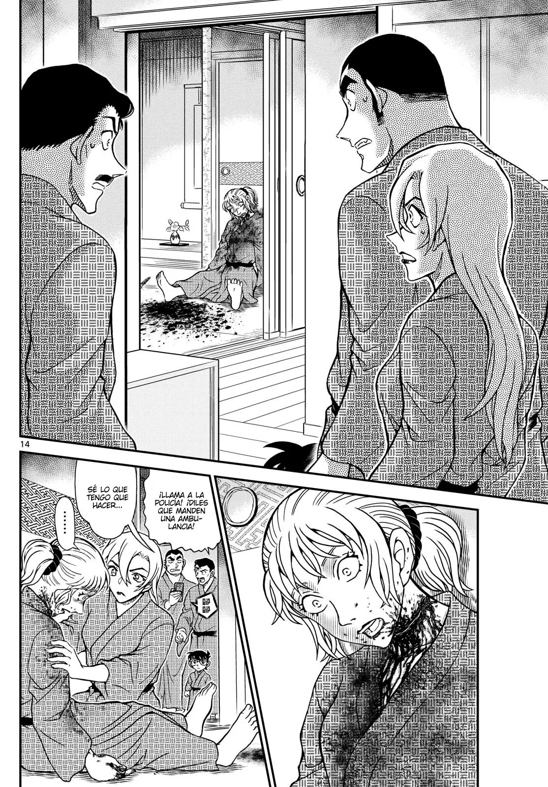 Detective Conan capítulo 1154, página 14