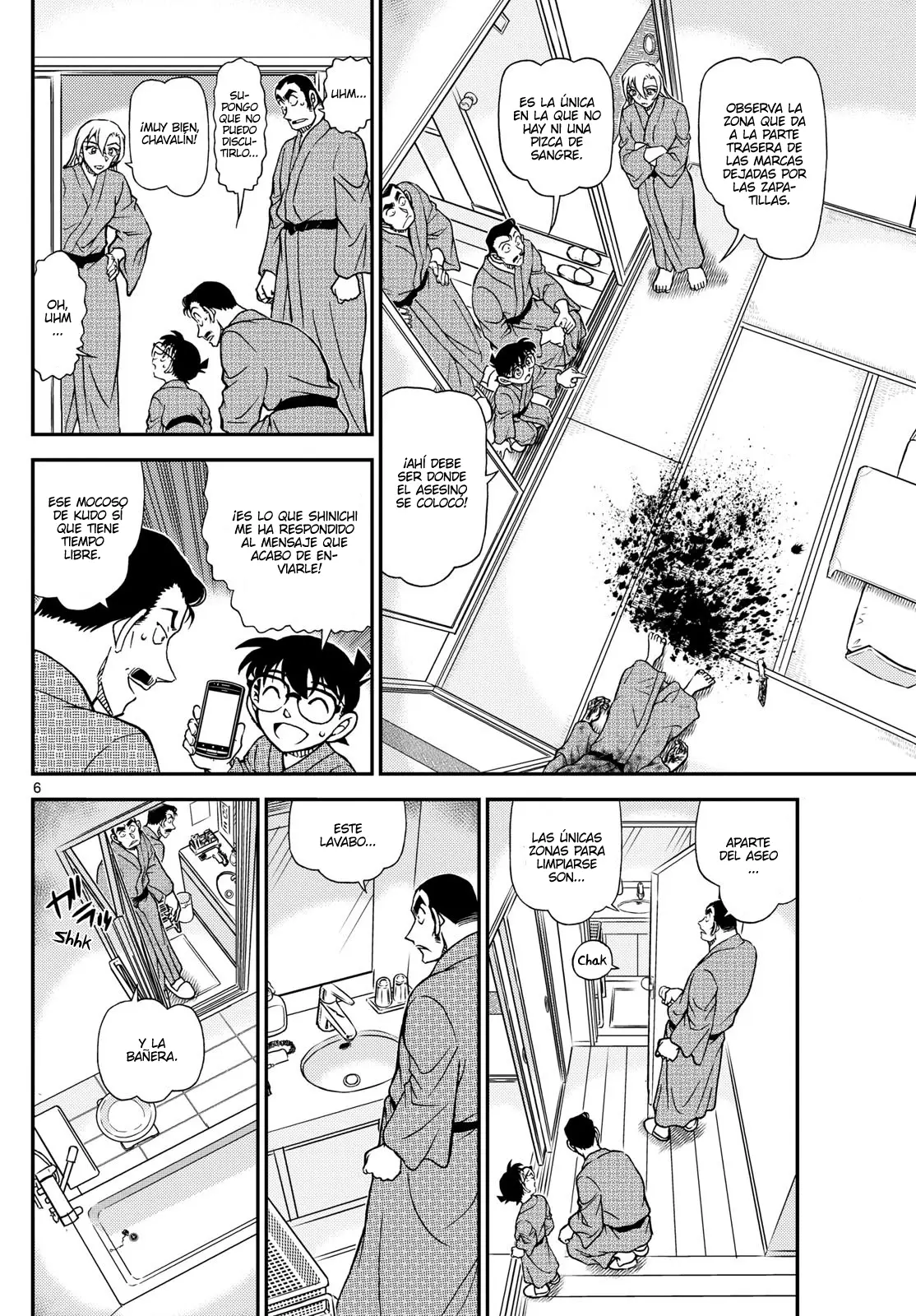 Detective Conan capítulo 1155, página 6