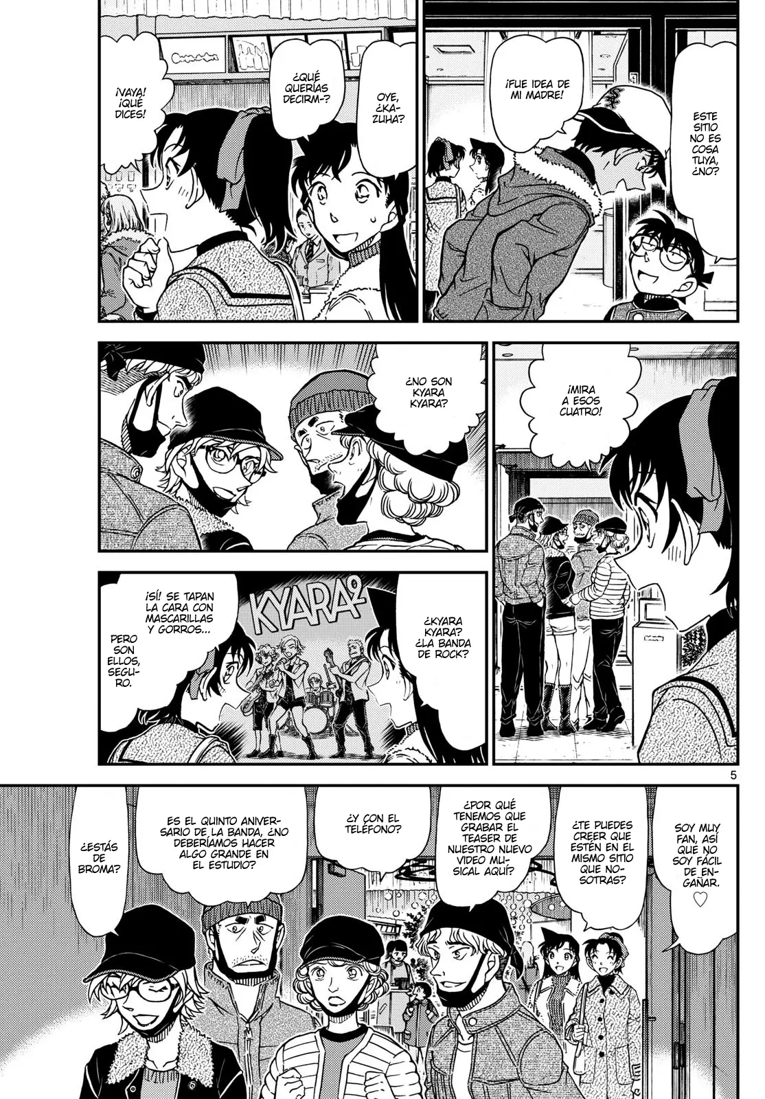 Detective Conan capítulo 1157, página 5