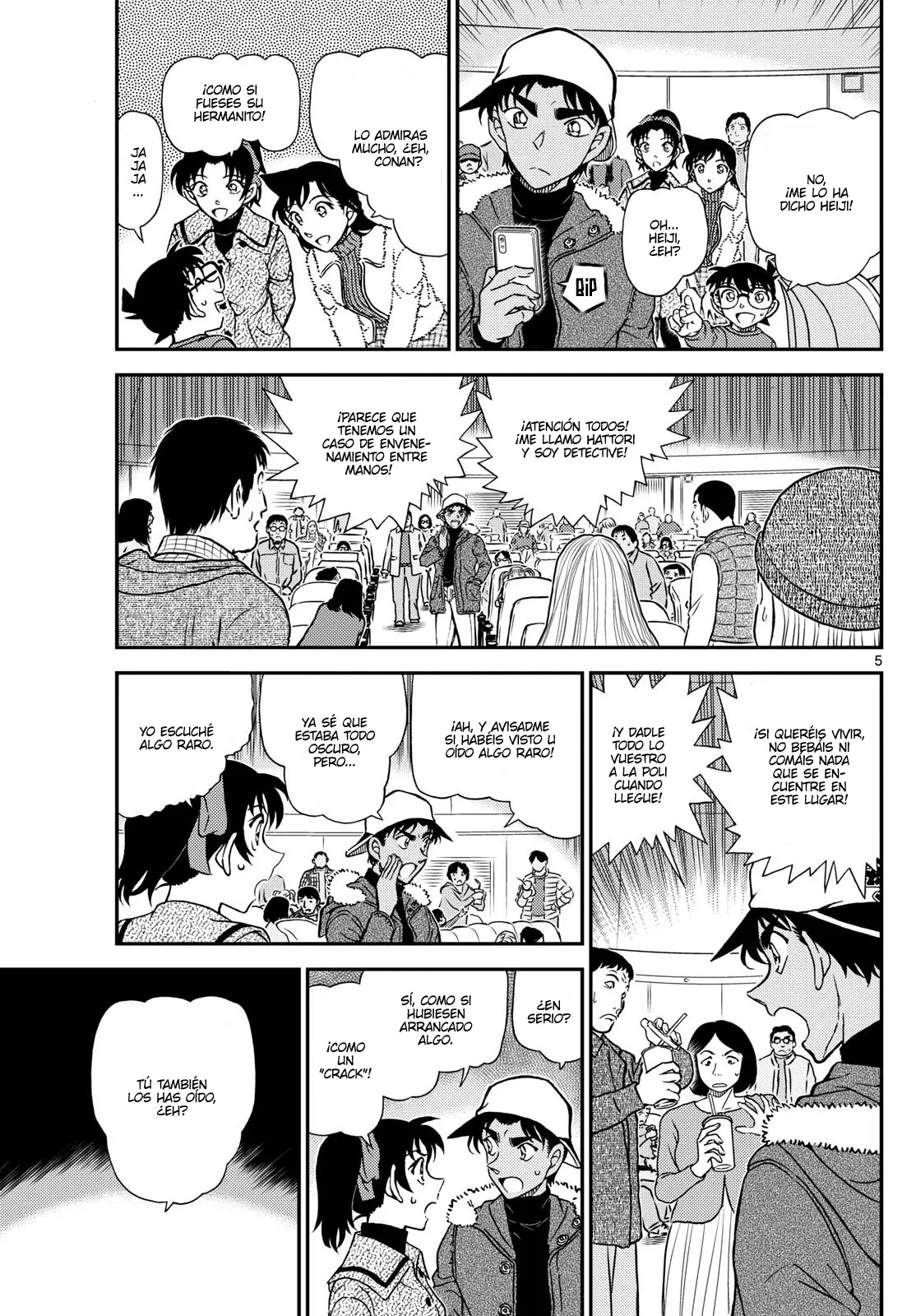 Detective Conan capítulo 1158, página 5