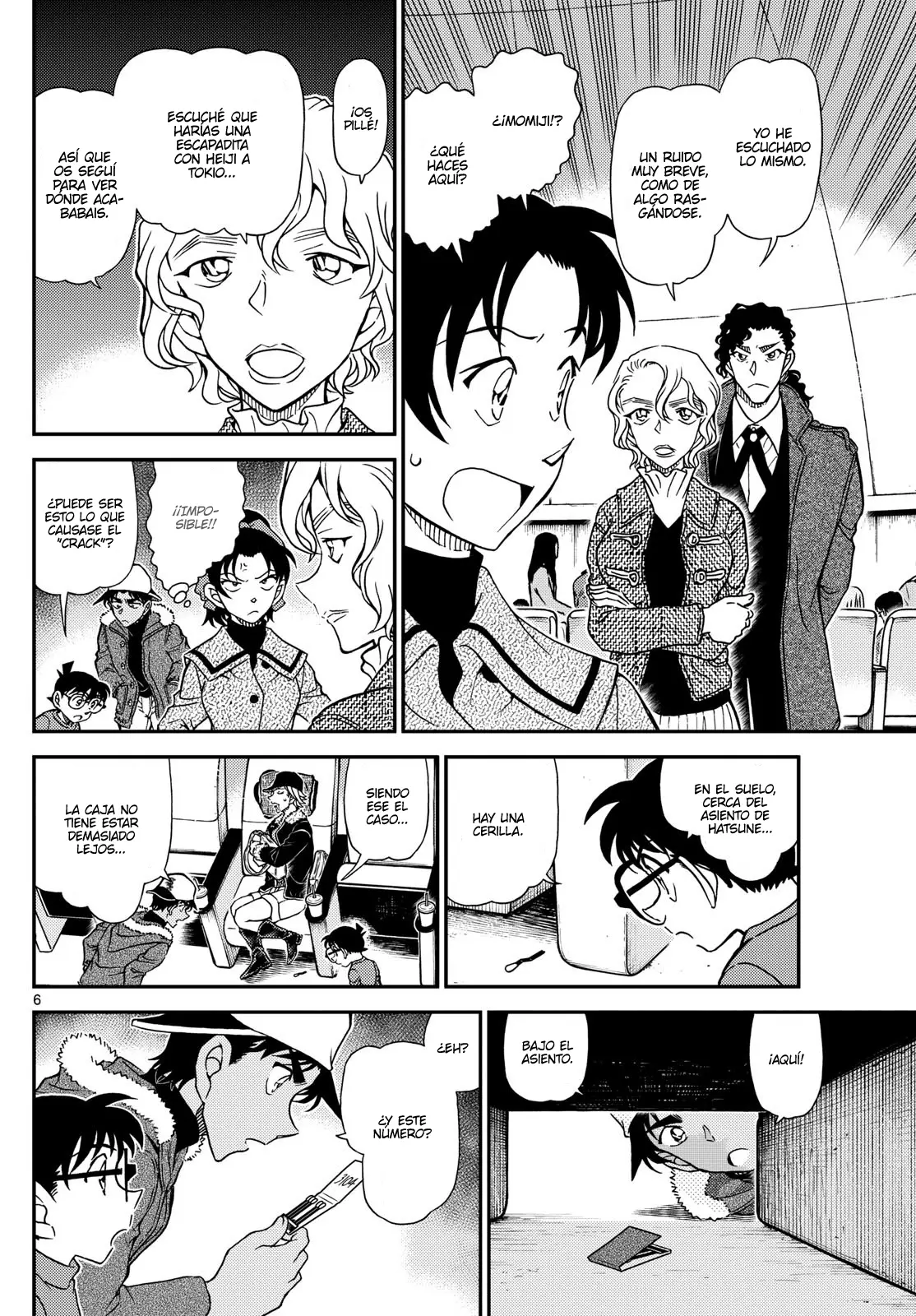 Detective Conan capítulo 1158, página 6