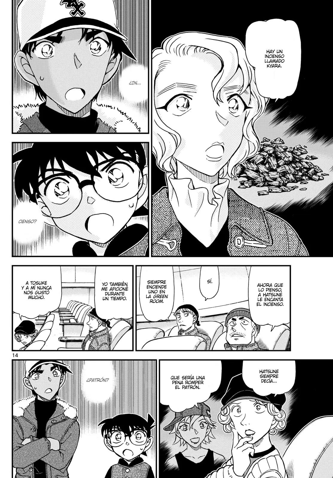 Detective Conan capítulo 1158, página 14