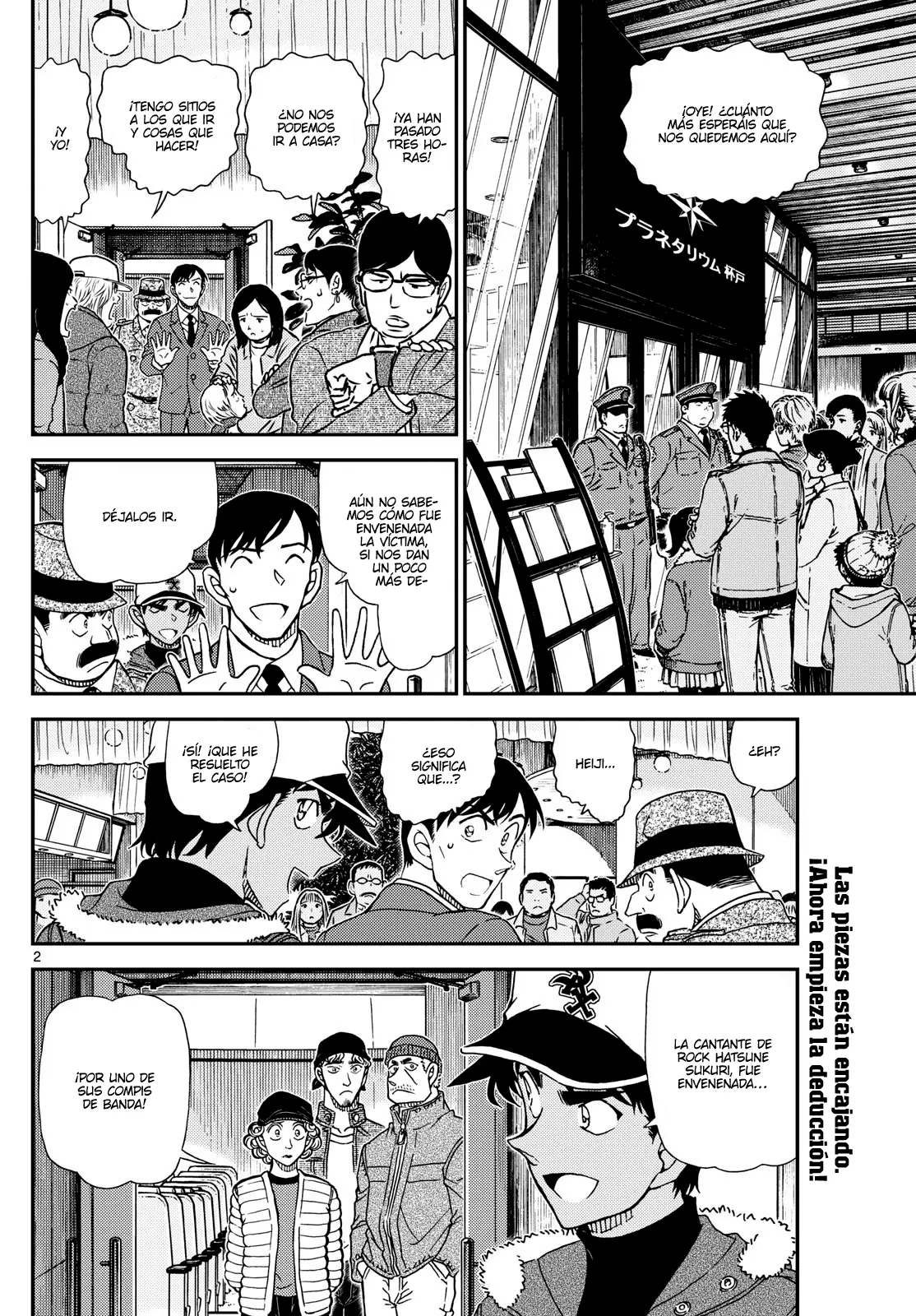 Detective Conan capítulo 1159, página 2