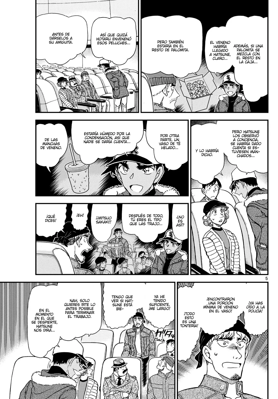 Detective Conan capítulo 1159, página 5
