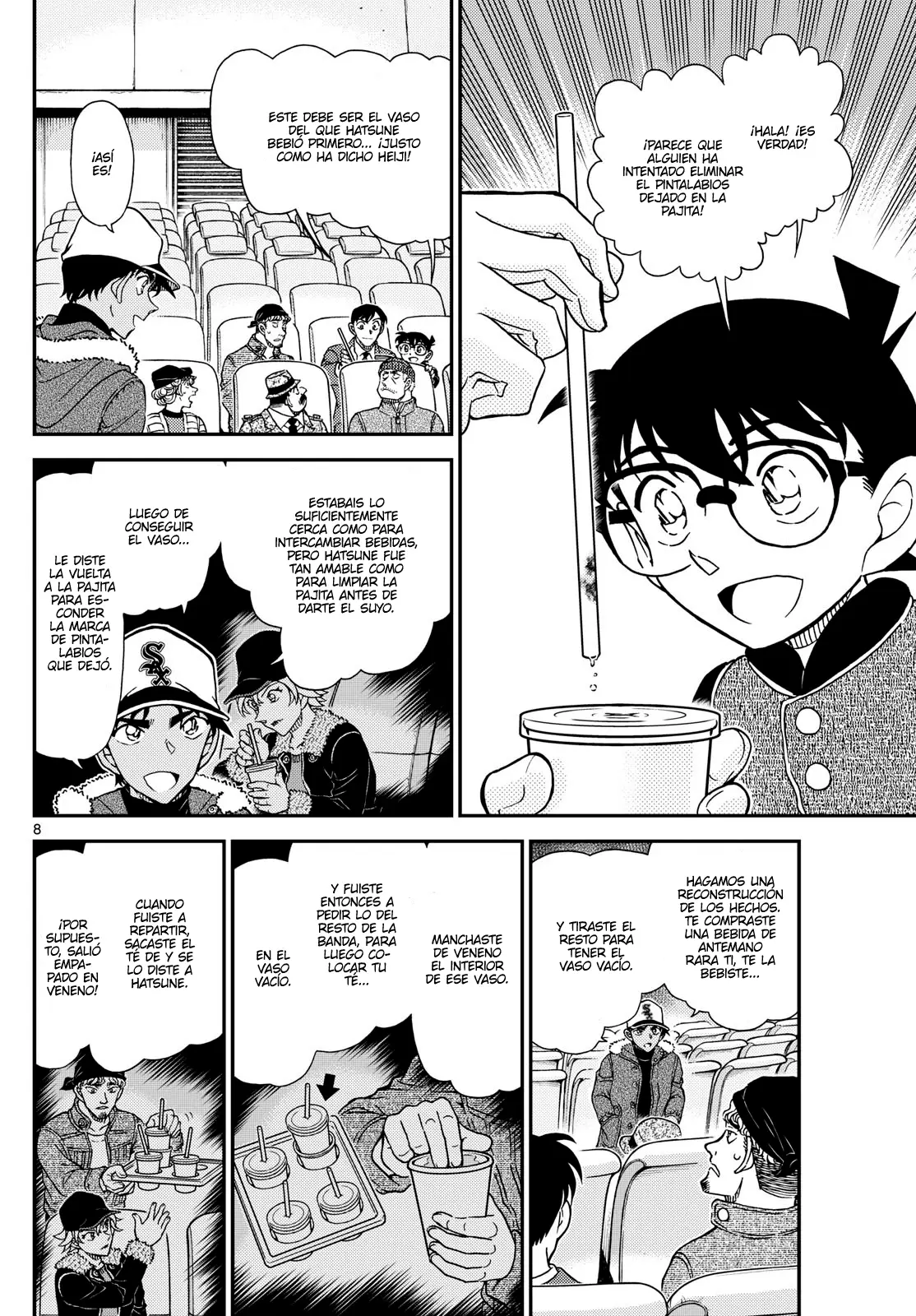 Detective Conan capítulo 1159, página 8