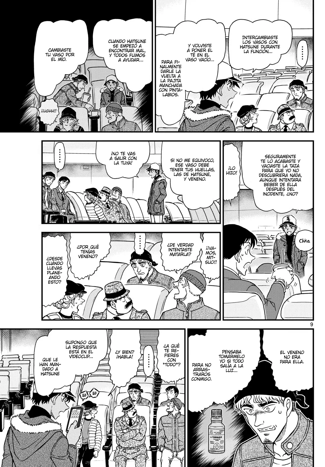 Detective Conan capítulo 1159, página 9
